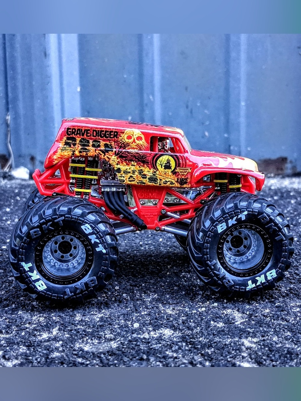 Customized Monster Jam Grave Digger